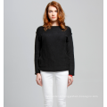 17PKCS033 2017 knit wool cashmere knitted lady sweater